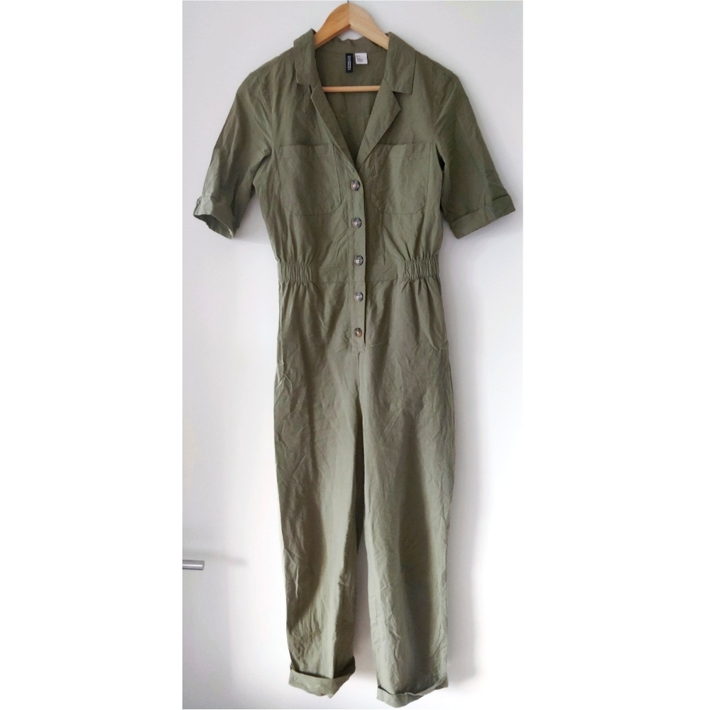 H&m Elastic Waist Jumpsuit